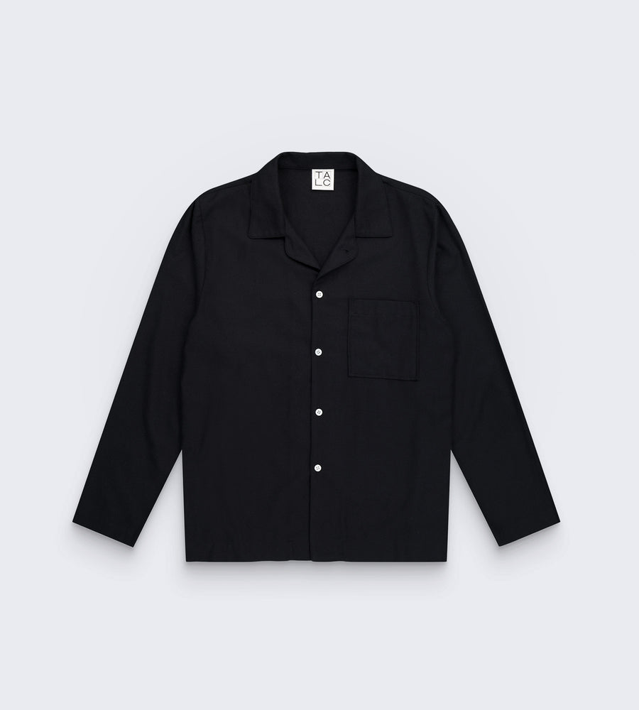 Lounge shirt Aragon black
