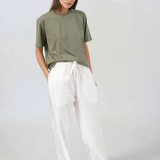 Ensemble Supima-S kaki femme