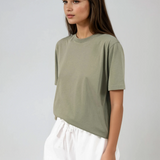 T-shirt Rimbo kaki femme