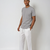 T-shirt Cassius gris chiné homme