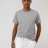 T-shirt Cassius gris chiné homme