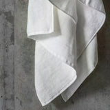Serviette Gauze and Pile blanc