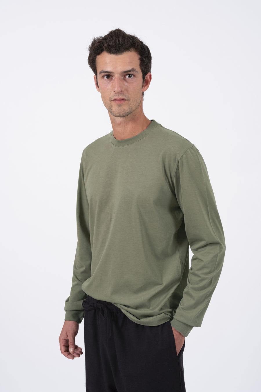 manches longues t-shirt long sleeves tee supima coton cotton premium made in portugal