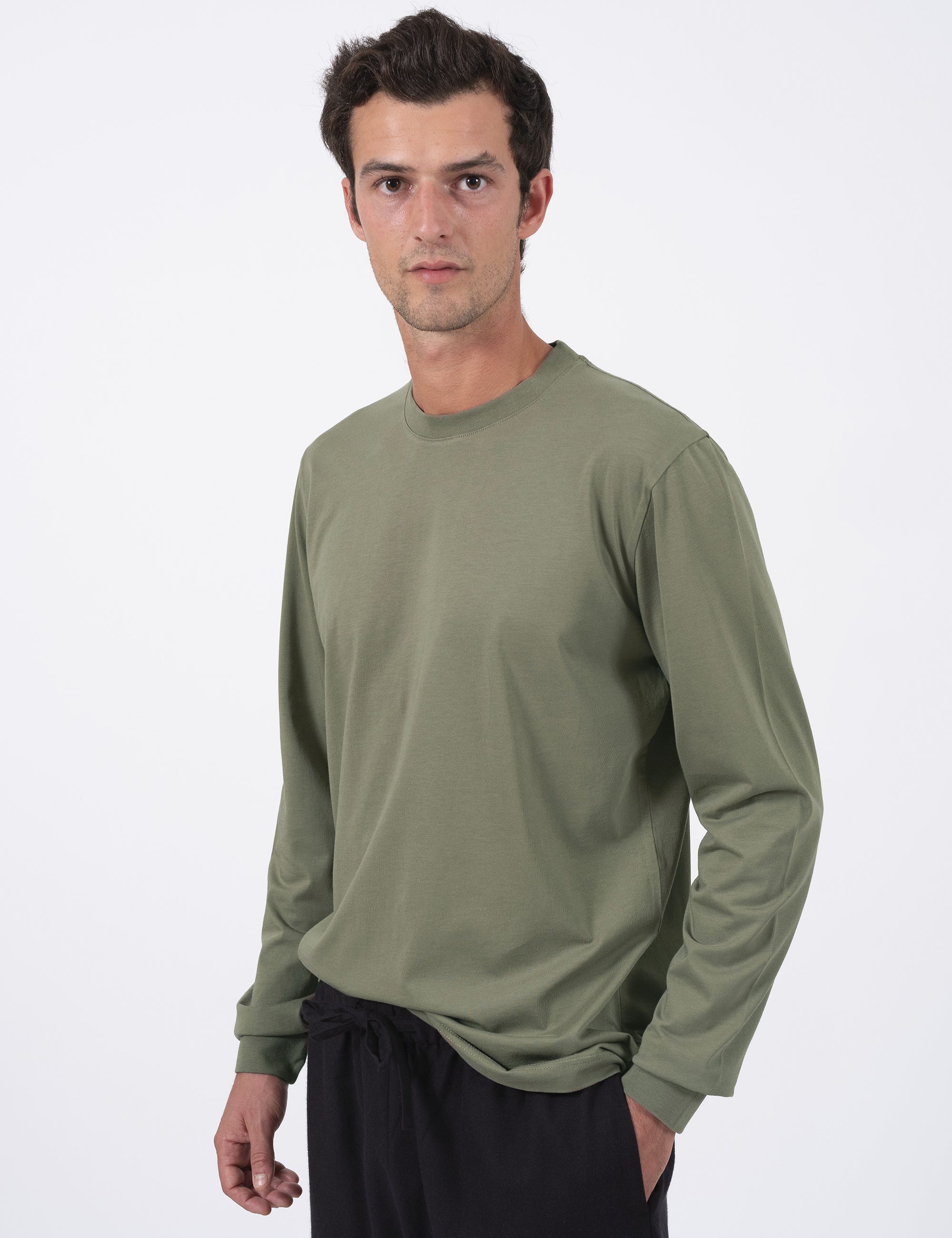 pack t-shirt tee pants manches longues long sleeves supima coton cotton premium