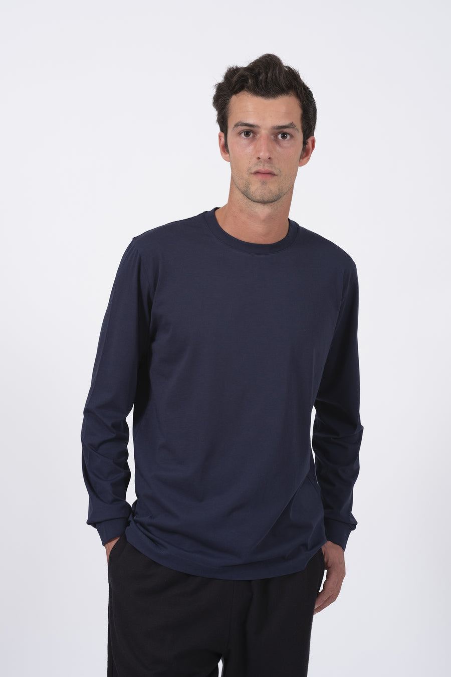 manches longues t-shirt long sleeves tee supima coton cotton premium made in portugal