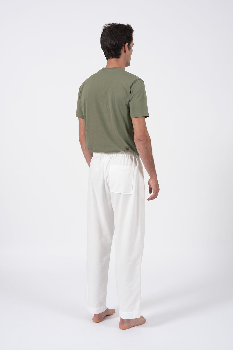 pantalon d'intérieur indoor loungewear pants made in portugal tencel lyocell coton organique organic cotton premium